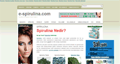 Desktop Screenshot of e-spirulina.com